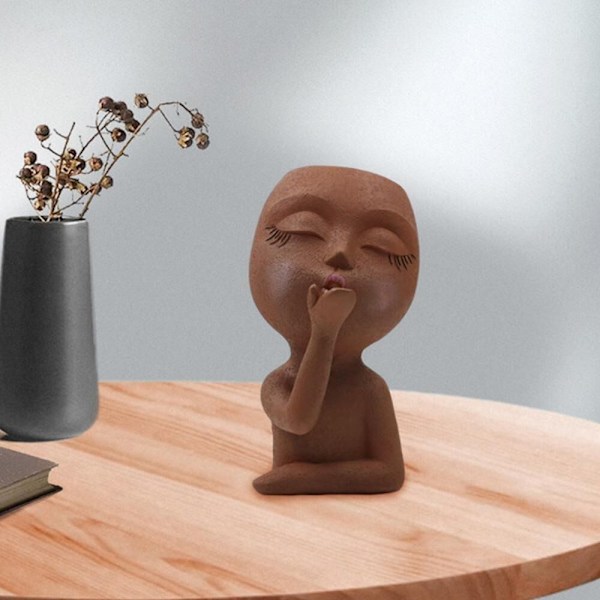 Blomkruka Växtkruka GRÅ Gray