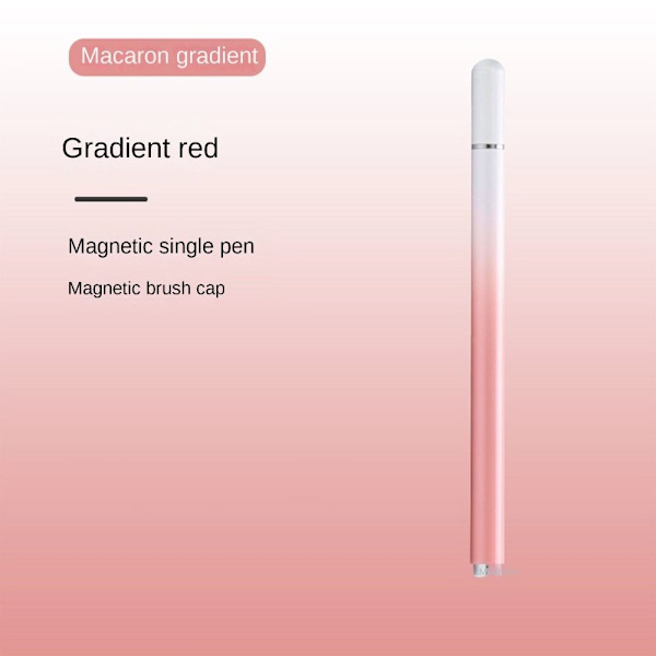 Disc Capacitive Pen Touch Screen Pen GRADIENT RED GRADIENT RED Gradient Red