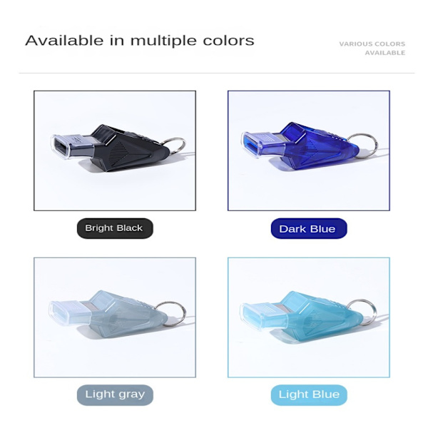 2kpl erotuomarin pilli Dolphin Whistle TUMMAN SININEN Dark Blue