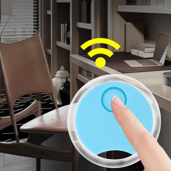 GPS Tracker Anti-tabt alarmmærke BLÅ blue
