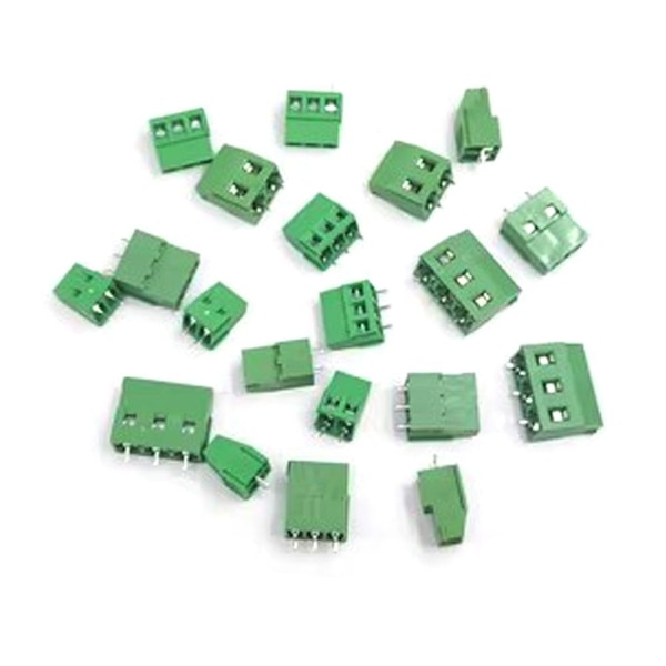 5 st PCB terminalblockskontakt HCG129-5.0mm GRÖN 3P-5PCS Green 3P-5pcs-3P-5pcs