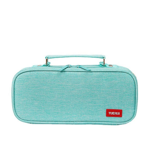 Case Kynäpussi VIHREÄ 3 KERROSTA 3 KERROSTA GREEN 3 LAYERS-3 LAYERS