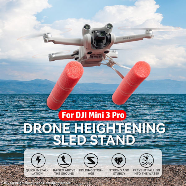 DJI Mini 3 Pro förlängningsbensstativ stativ