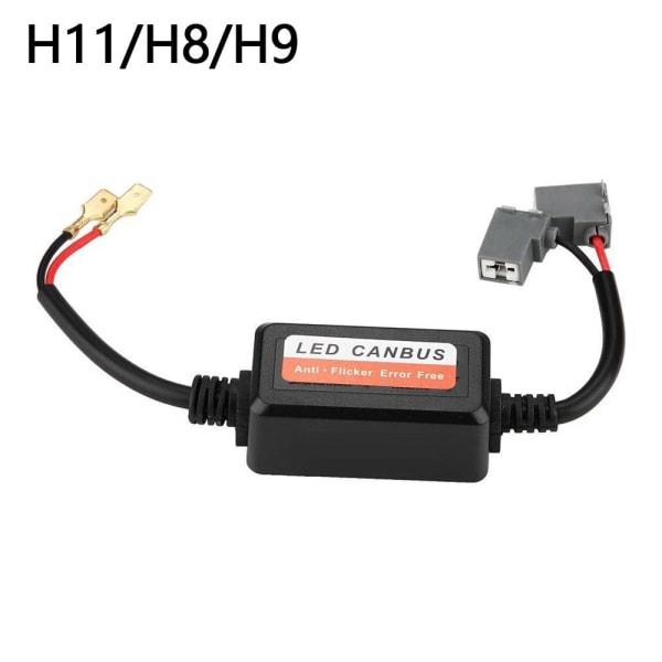 LED Hovedlys Dekoder LED Canbus H11/H8/H9 H11/H8/H9 H11/H8/H9