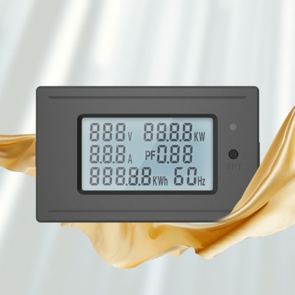 Voltmeter Amperemeter Effekt Elmåler 100A 22000W 100A 100A 22000W