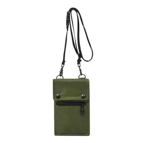 Crossbody-veske telefonveske GRØNN Green