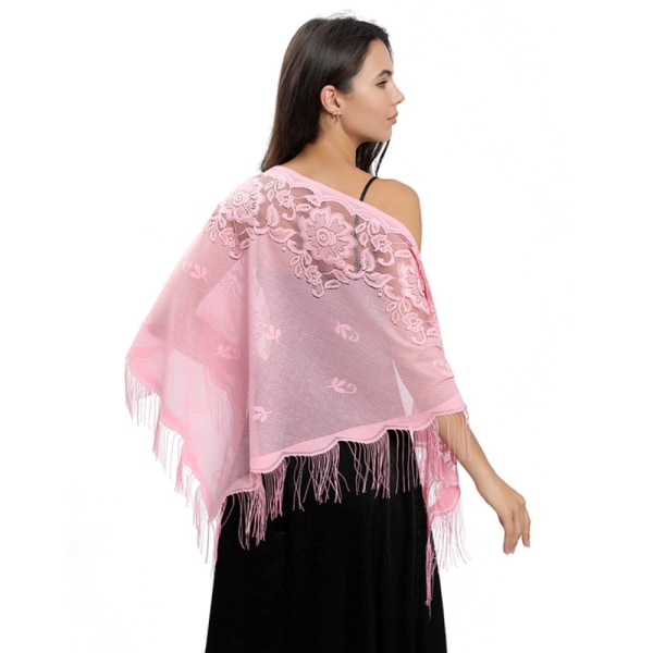 Aftenkjoler Sjal Lady Cape Wraps HVID HVID White