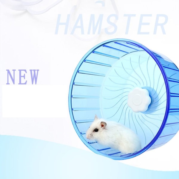 Hamsterhjul Hamstertræningshjul BLÅ L blue L