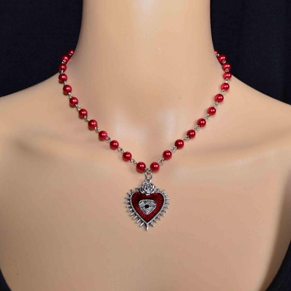 Kristallhalsband Barockhalsband C C C