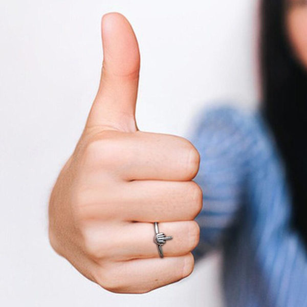 Mellemfingerringe Metalring 10 10