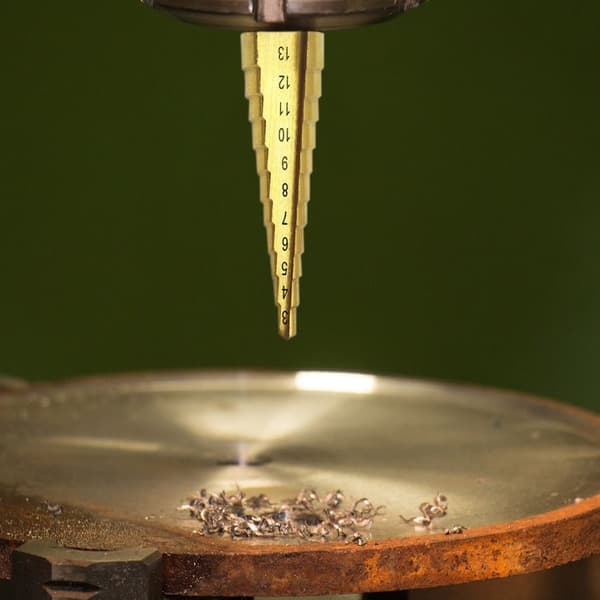 Step Drill Snoet Bit Guld Pagoda Drill