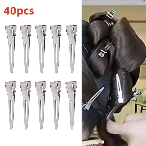 40STK Hårklemmer Duck Bill Hårnål 4,5CM 4,5CM 4.5cm