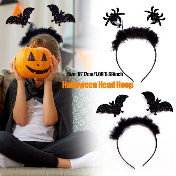 Halloween Pannband Bat Huvudbonader 1 1 1