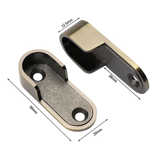2 STK skapflensstangholder 2STK STYLE 3 2STK STYLE 3 2Pcs Style 3