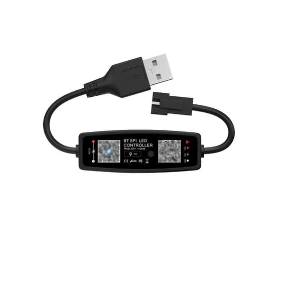 Light Strip Controller Music APP Ohjaa USB :tä ILMAN KAUKO- USB USB without Remote