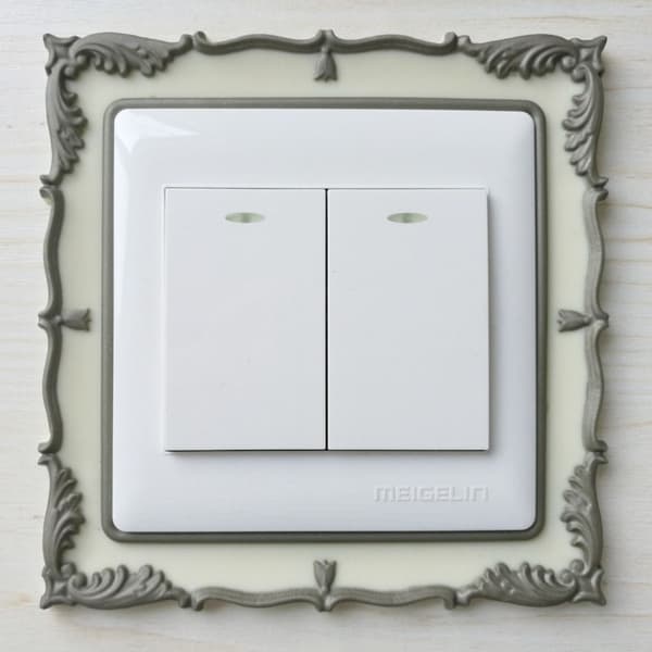 Cover Surrounduttag Ram SILVER silver