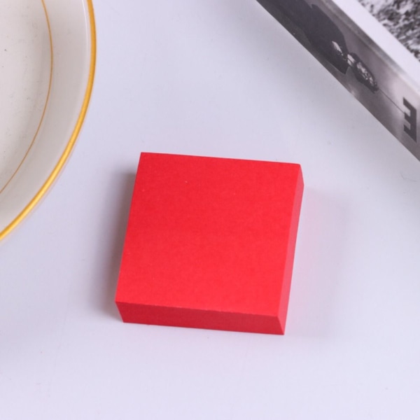 10 Böcker/ Set Sticky Notes Times Sticky RED 5 5 Red 5-5