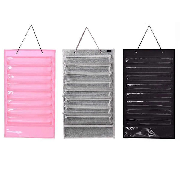 Medal Opbevaringspose Bæltesamling Holder SORT Black