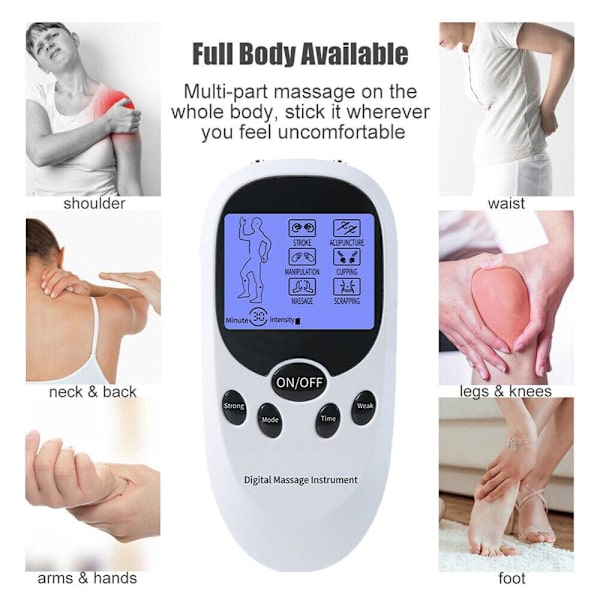 Elektrisk massasjeapparat Tens Machine Massasjer Pulse