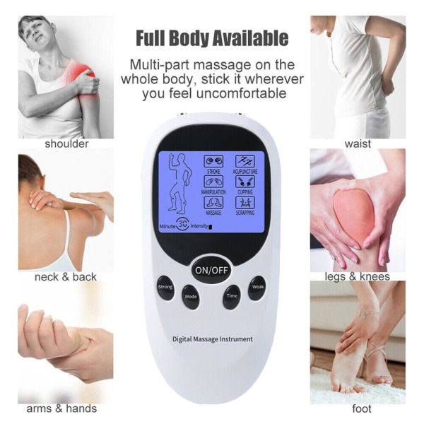 Sähköhierontalaite Tens Machine Massager Pulse