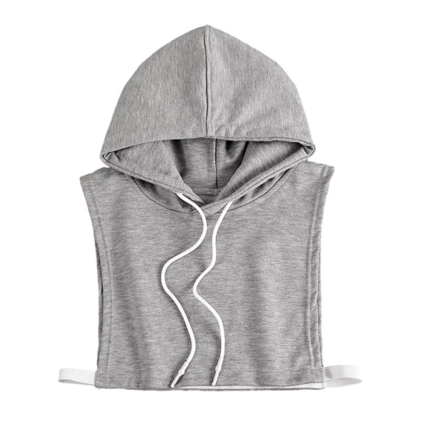 Hoodies Fake Collar Lapel 5 5 5