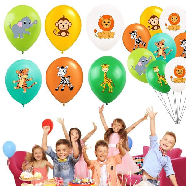 24 kpl Syntymäpäiväilmapallot Latex Balloon MIX MIX Mix