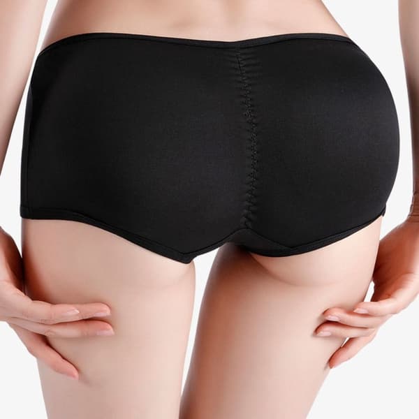 Rumpeformende truser SVART S black S