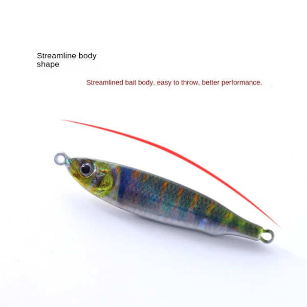 Metal lokke Fishing Lure 10G2 2 10g2