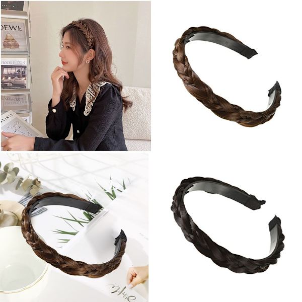 Hiusvanne Fishbone Braid RUSKEA brown