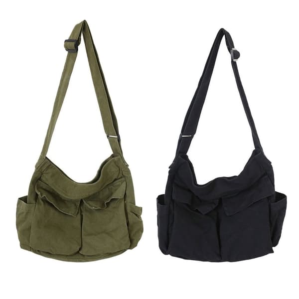 Messenger tasker Designer Håndtaske BRUN brown