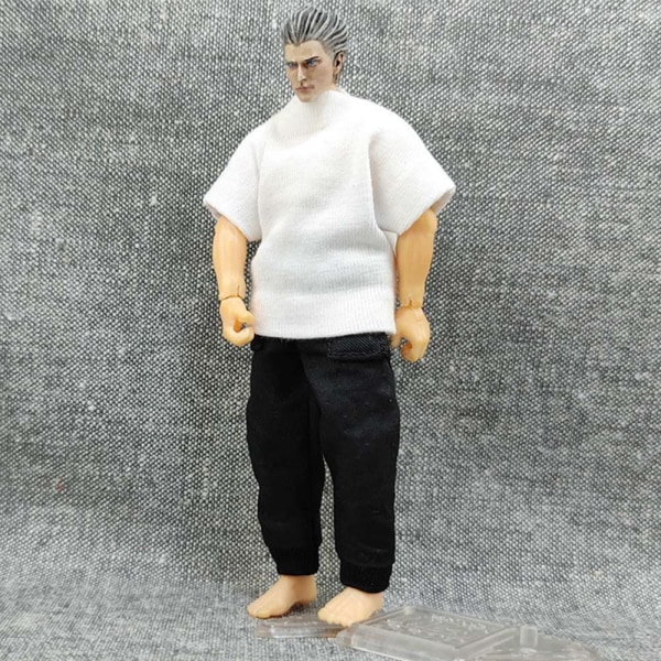 1/6 Miniatyyrivaatteet Soldier Casual T-paita NAVY Navy