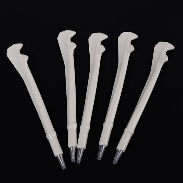 5/6 STK Kulepenn Gel Pen SORT BLEKK-6 STK SVART BLEKK-6 STK Black Ink-6PCS