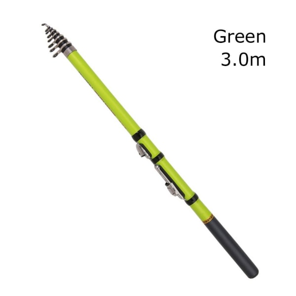 Teleskooppinen onki Pen Pole GREEN 3.0M 3.0M Green 3.0m-3.0m