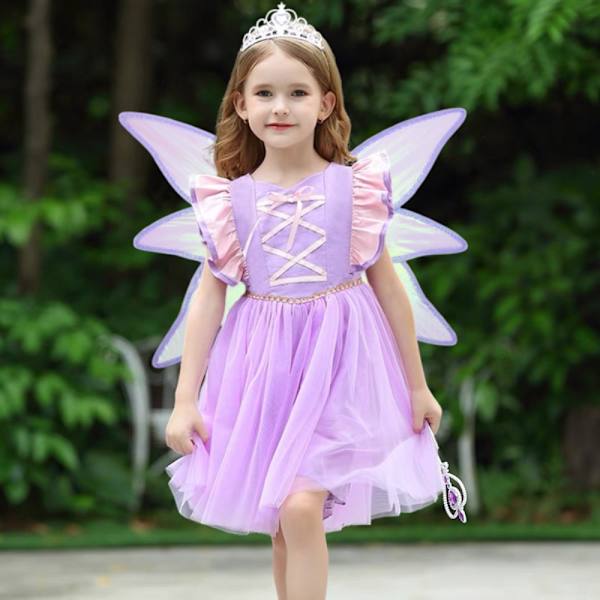Fairy Wings Princess Dress-Up Wings MUSTA Black