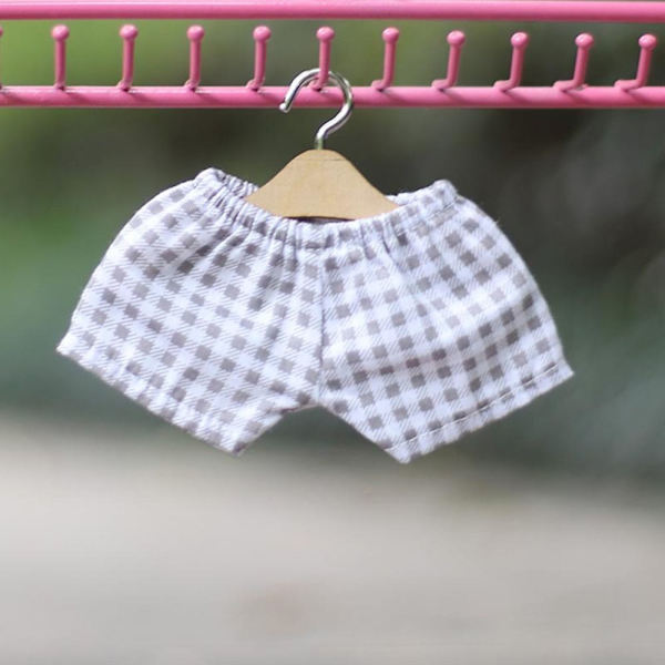 Nukkehousut Nukkeille Vaatteet HARMAA grey