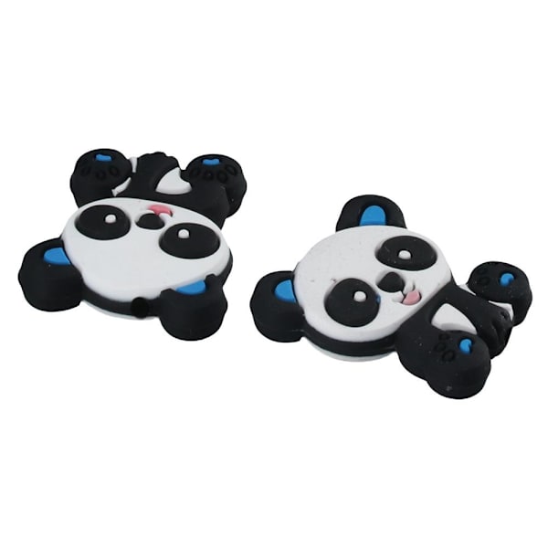 12st Panda silikonpärlor tecknade djurpärlor
