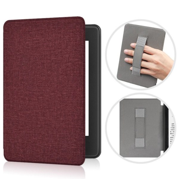 6,8 tum Smart Case E-Reader Folio Cover WINE RED Wine Red