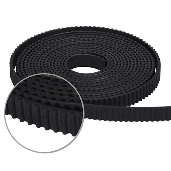 10 meter 3D-printerrem Synchronous GT2 tandrem