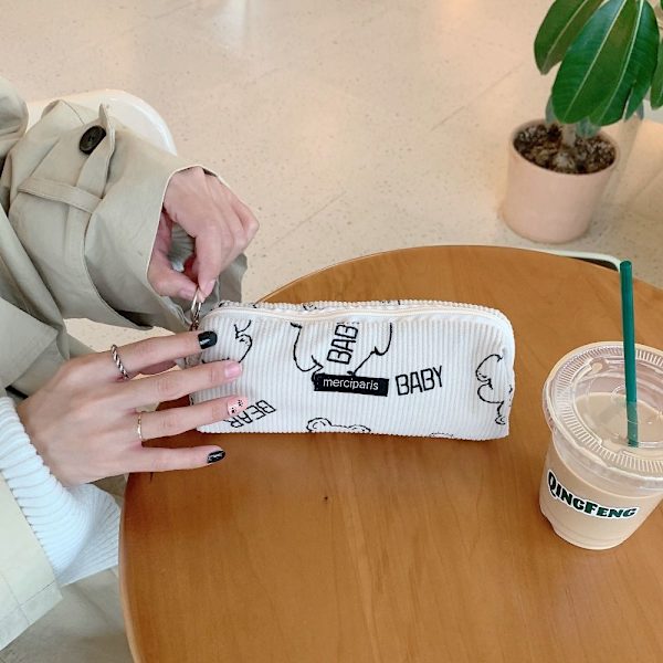 Pen Bag Penalhus GRÅ Grey