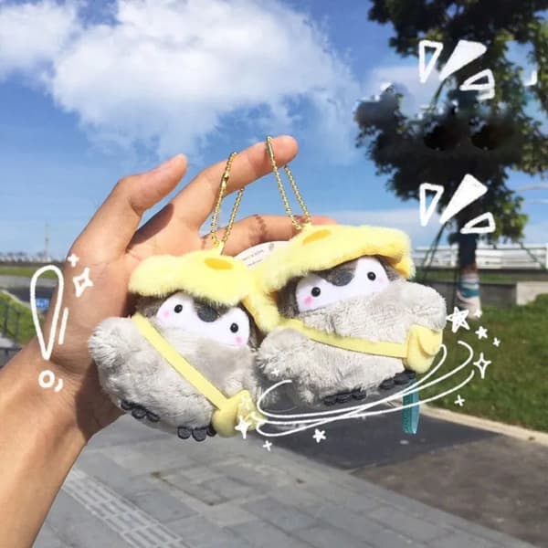 Penguin Nyckelring Penguin Plush Key Ring 7 7 7