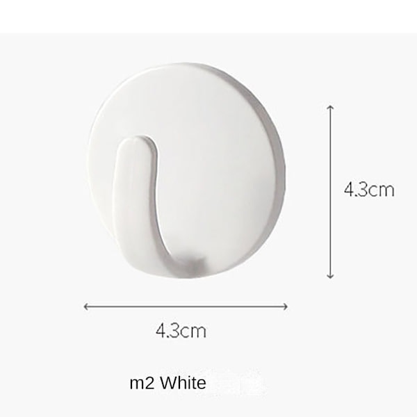 2 stk Magnetisk Krog Nøglekrog Magnetisk Klæbekrog