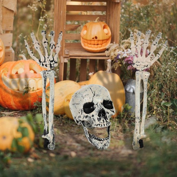 Halloween Decoration Props Simulation Skeleton Hand Bone SET A Set A