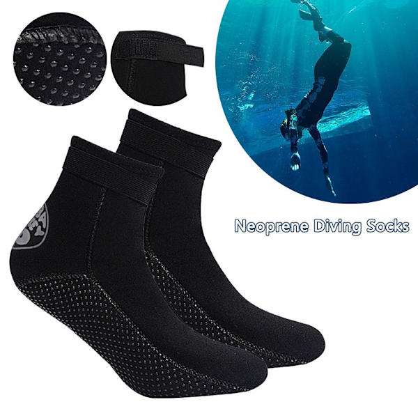 Neopren dykstrumpor Simstrumpor M M