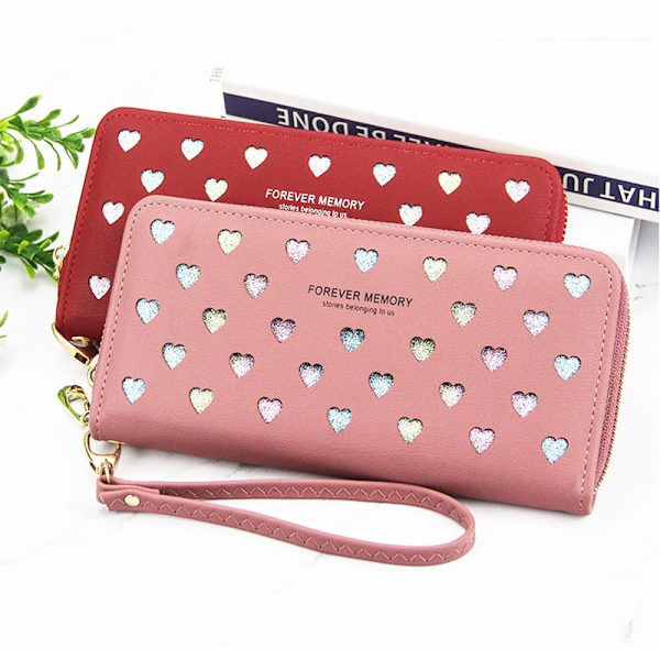 Kolikkokukkaro korttikotelo PINKIN Pink
