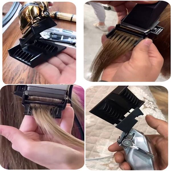 Hair Clipper Limit Guide Comb Push-shear rajoittava kampakampa Hiukset