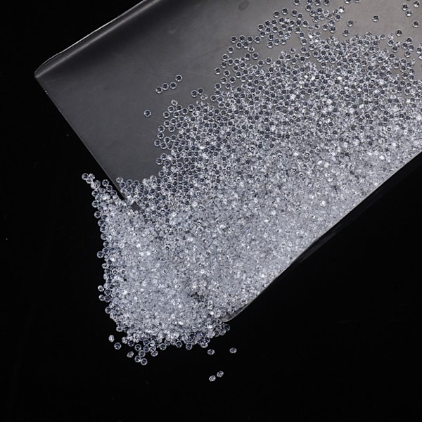 Äkta Moissanite Diamant Mossanite Lös Sten 1,2MMD 1,2MMD 1.2mmD