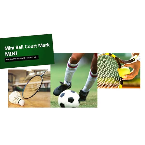 Tennis Spot Marker Hörn Rund Landmärke RECTANGLE RECTANGLE Rectangle