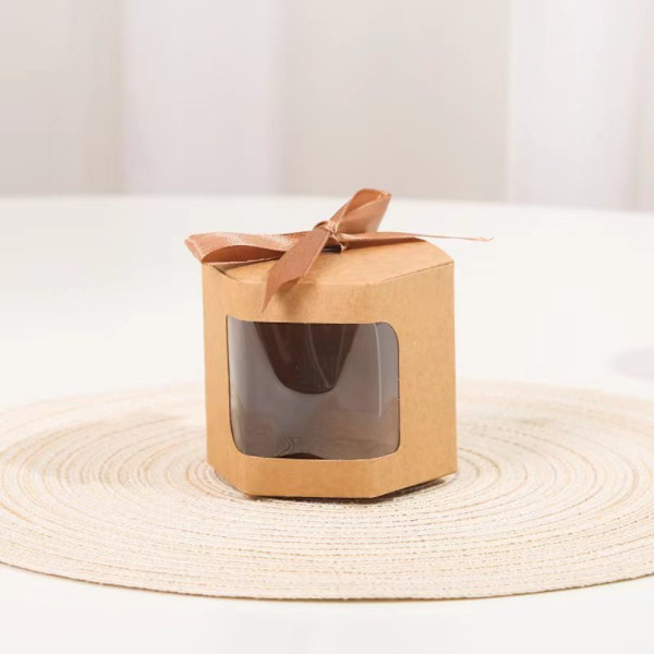 Karkkikakkulaatikot Pakkauspaperikassit RUSKEA 7X7X7CM Brown 7x7x7cm
