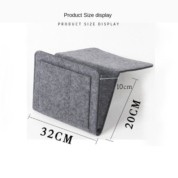 Magasinlommer Phone Book Organizer DYP GRÅ Deep Gray