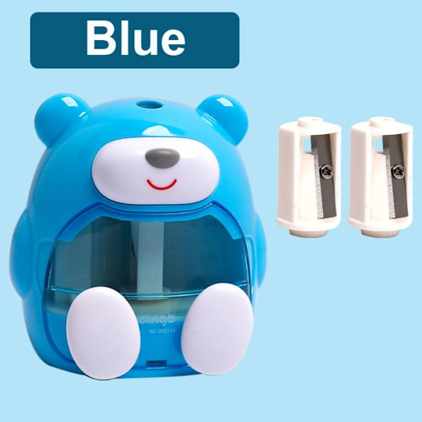 Elektrisk blyantspidser Switch Automatisk BLÅ Blue